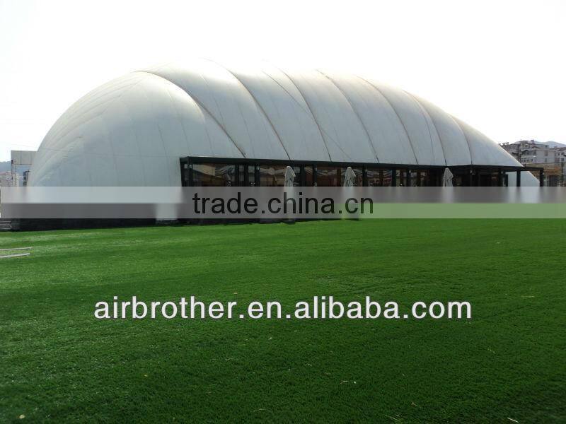 PVDF coated inflatable membrane structure
