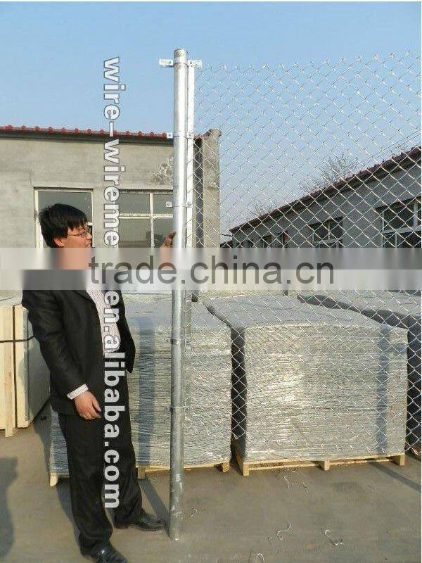 Green garden fence netting