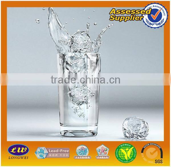 2015 new products in CARREFOUR etched glass cups