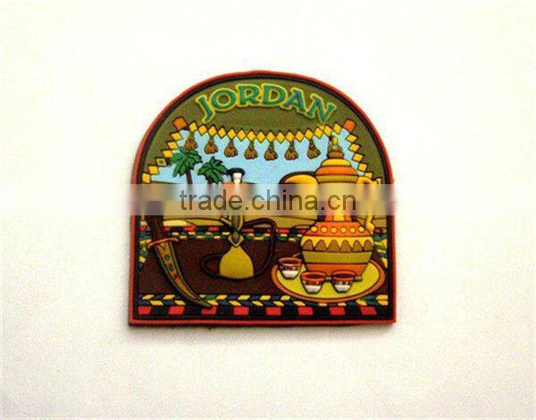 Resin Dubai fridge magnets for souvenir decor