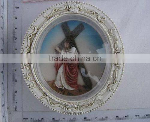 Decorative polyresin religious picture frames