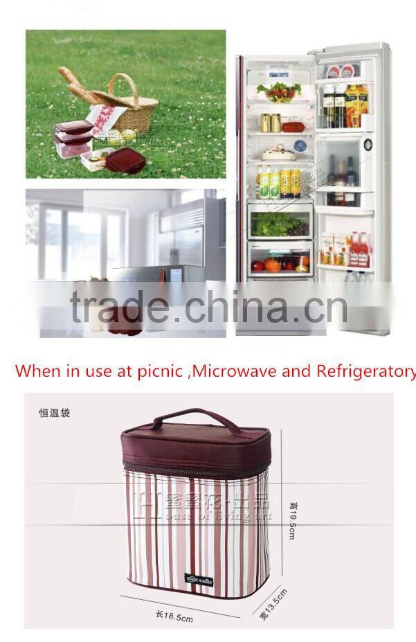 Waterproof 4.9L Travel Picnic Lunch bag Snack Tote Isothermic Cooler Handbag