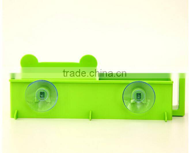 Q011 Fashion cartoon animal wall sucker bathroom holder