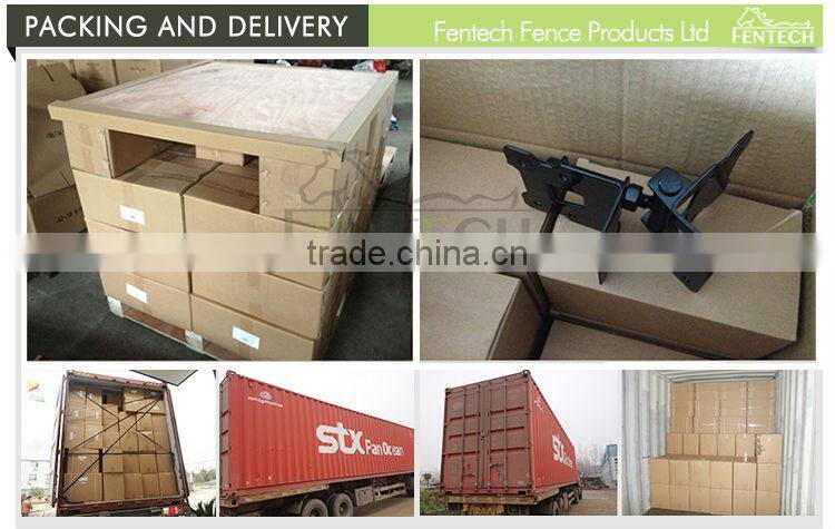 Made in China Fentech High Quality PVC Gate Hardware for Vinyl Fence Gate