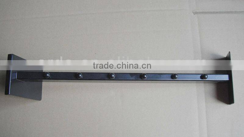 High Quality Wavy Clothes hanging hook cast iron display hooks