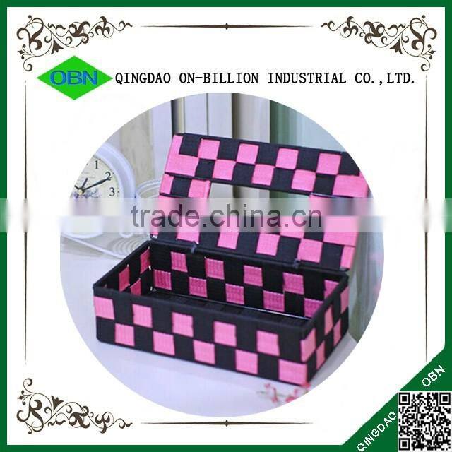 Cheap car decorative handmade tissue box cover