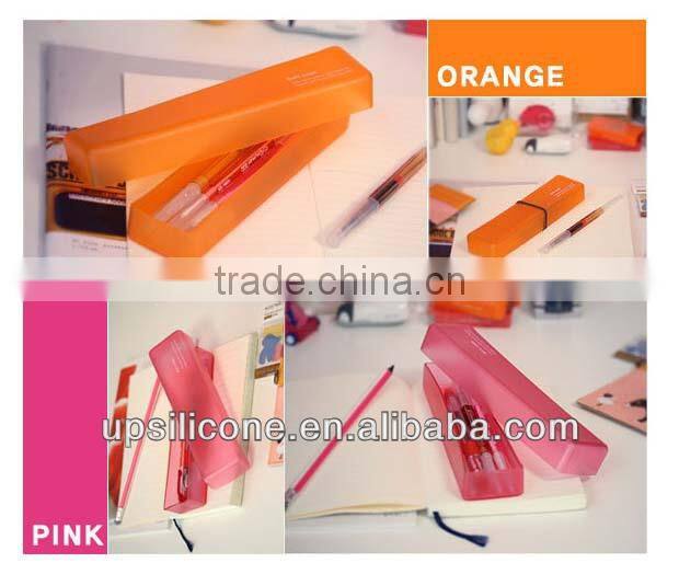 high quality comfortable silicone pen case