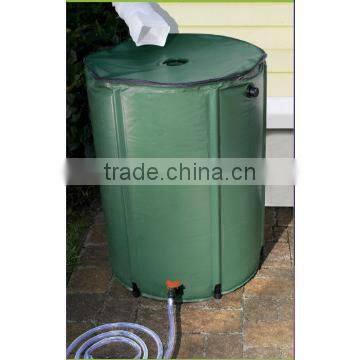 collapsible heavy duty PVC garden rain water tank system