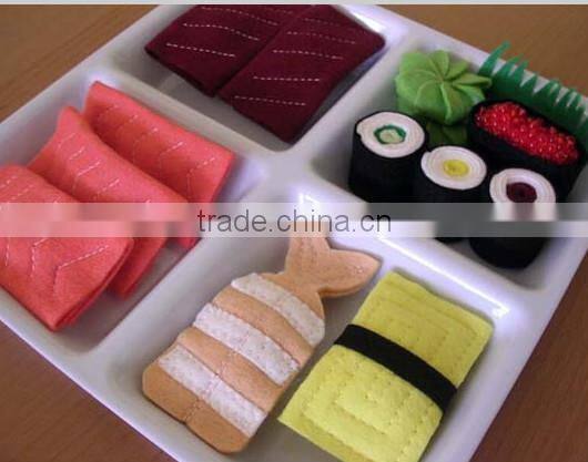 2017 hight quality party supply new products hot sale home decoration handicraft promotional felt decoration food toy for kids