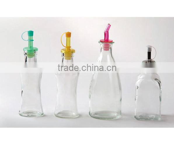 glass oil pot sauce vinegar glass bottle