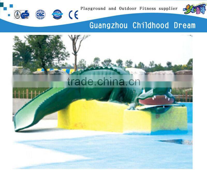 (HD-7003)The crocodile slide water park accessory