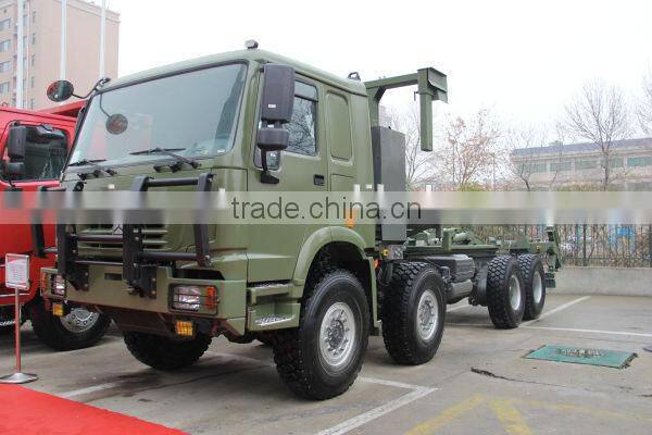 Sinotruk howo 8x8 all wheel drive truck