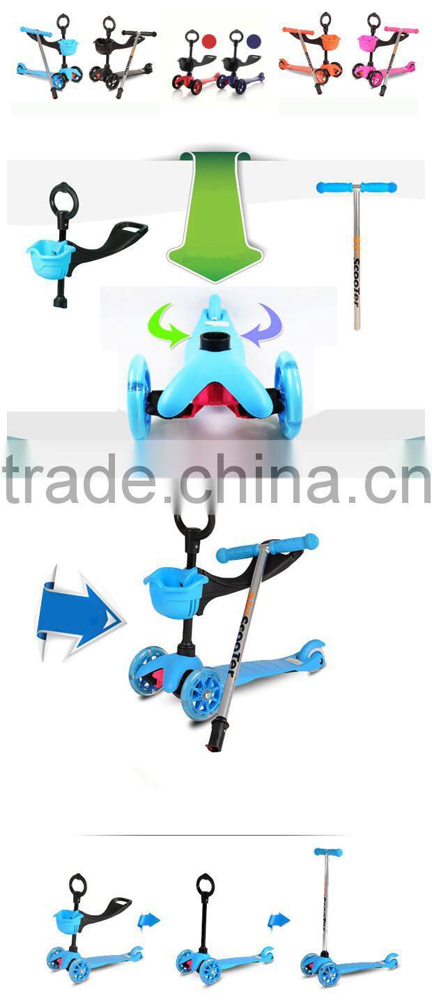 3 in 1 scooter with SGS EN71 certification