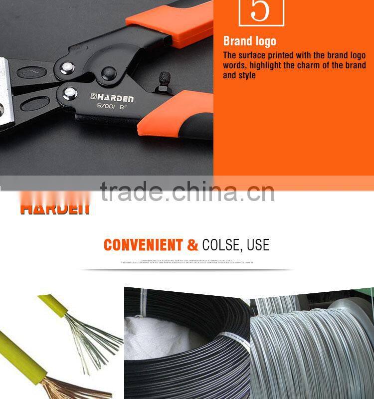 8" Lever Action Hand Tool Chrome Vanadium Mini Bolt Cutter