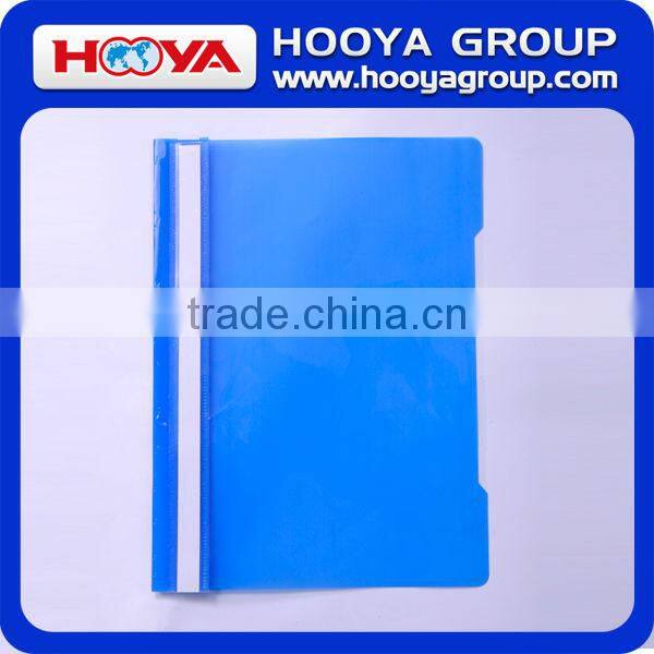 wholesale promotional cheap stationery transparent plastic A4 paper file