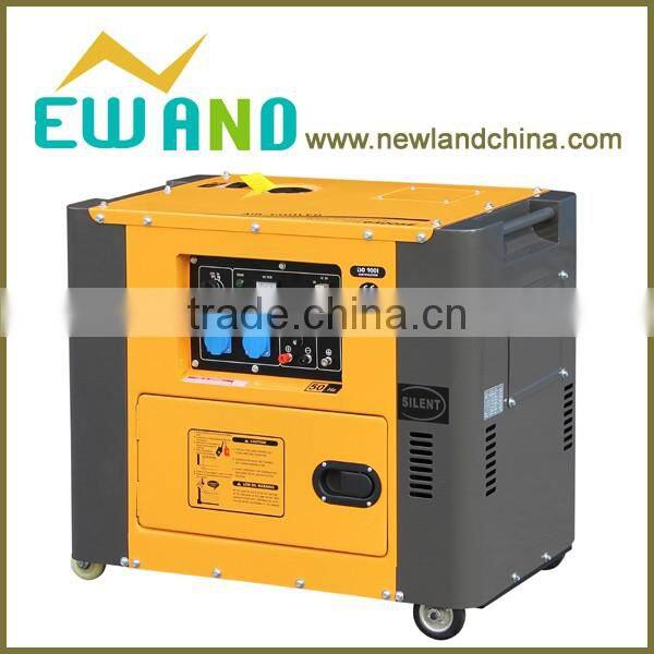 3-8KW electric start soundproof diesel generator