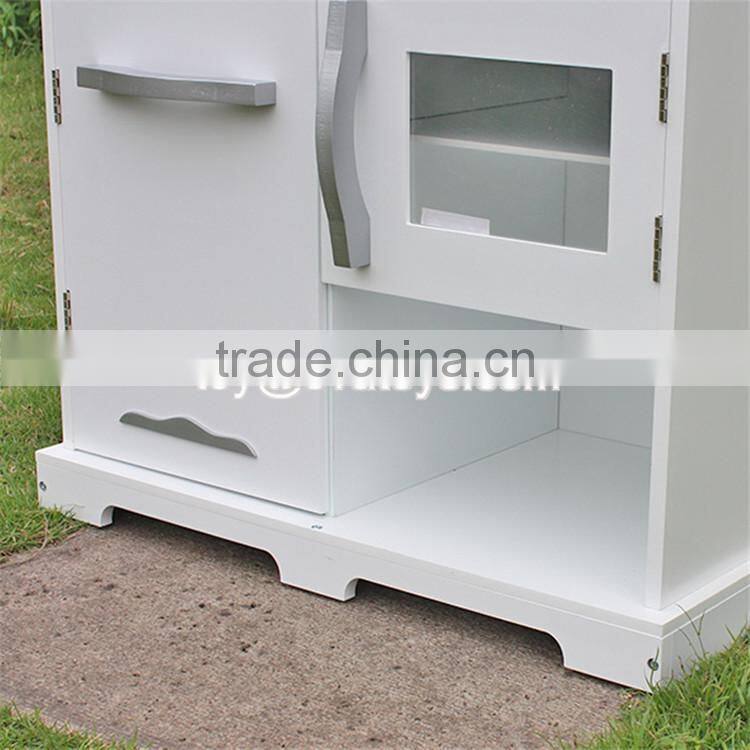 Best sale children pretend set toys wooden boys play kitchen W10C134B