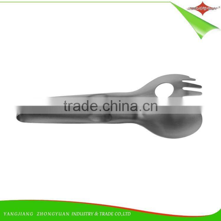 ZY-H1028 Stainless Steel tong Food clamp with handle