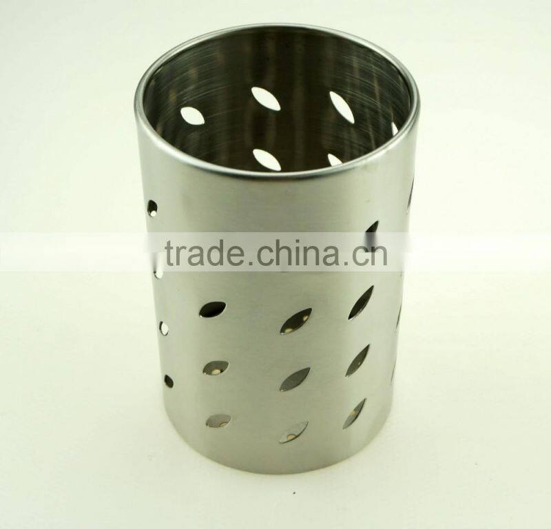 42125 Stainless steel Chopstick Tube/ Kitchen Utensil Holder / chopsticks holder