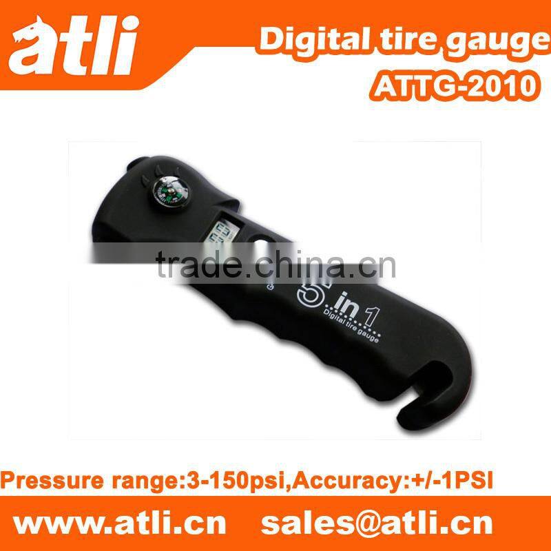 ATTG-2010 set belt cutter digital tire pressure gauge