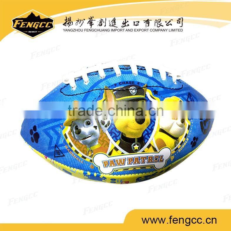 Football team kids size 3 PVC American football American soccer