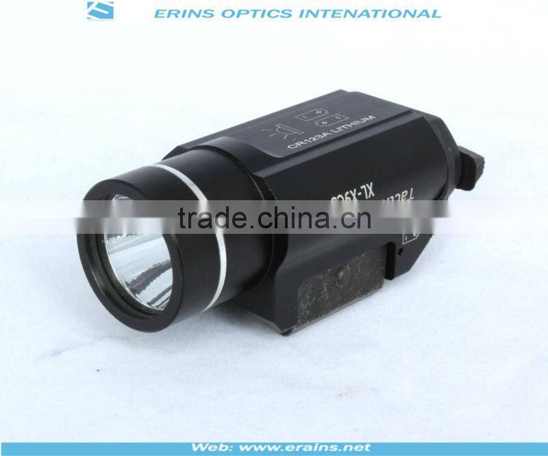 Mount integrated tactical led light or tactical led flashlight with CREE Q5 200 or 225 lumen strobe led torch