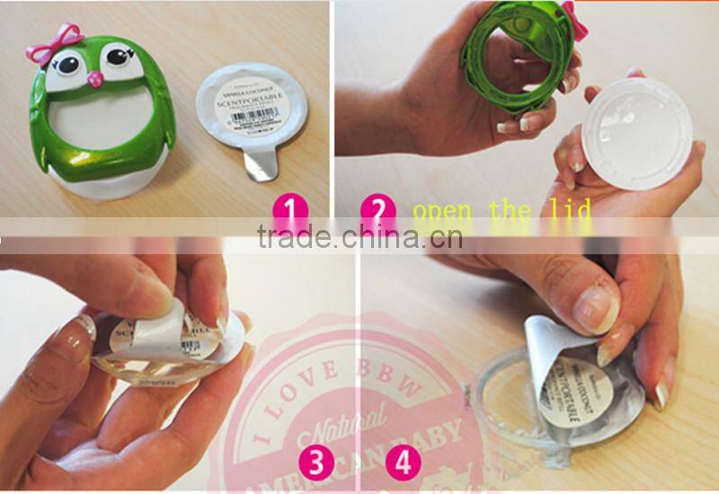 Hot sales hanging brand car perfume