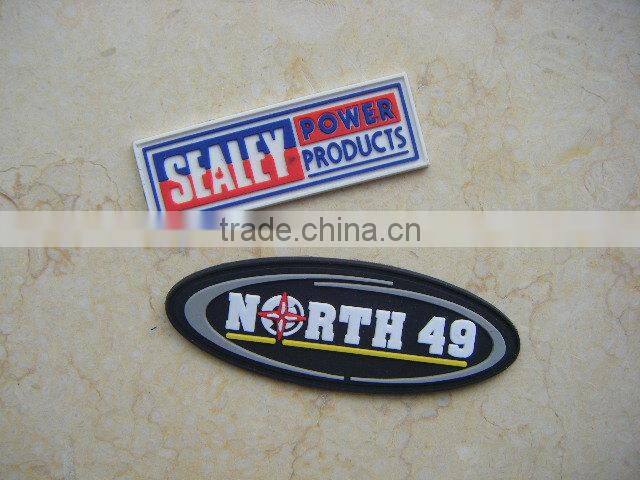 Customize silicone label rubber patch for clothing