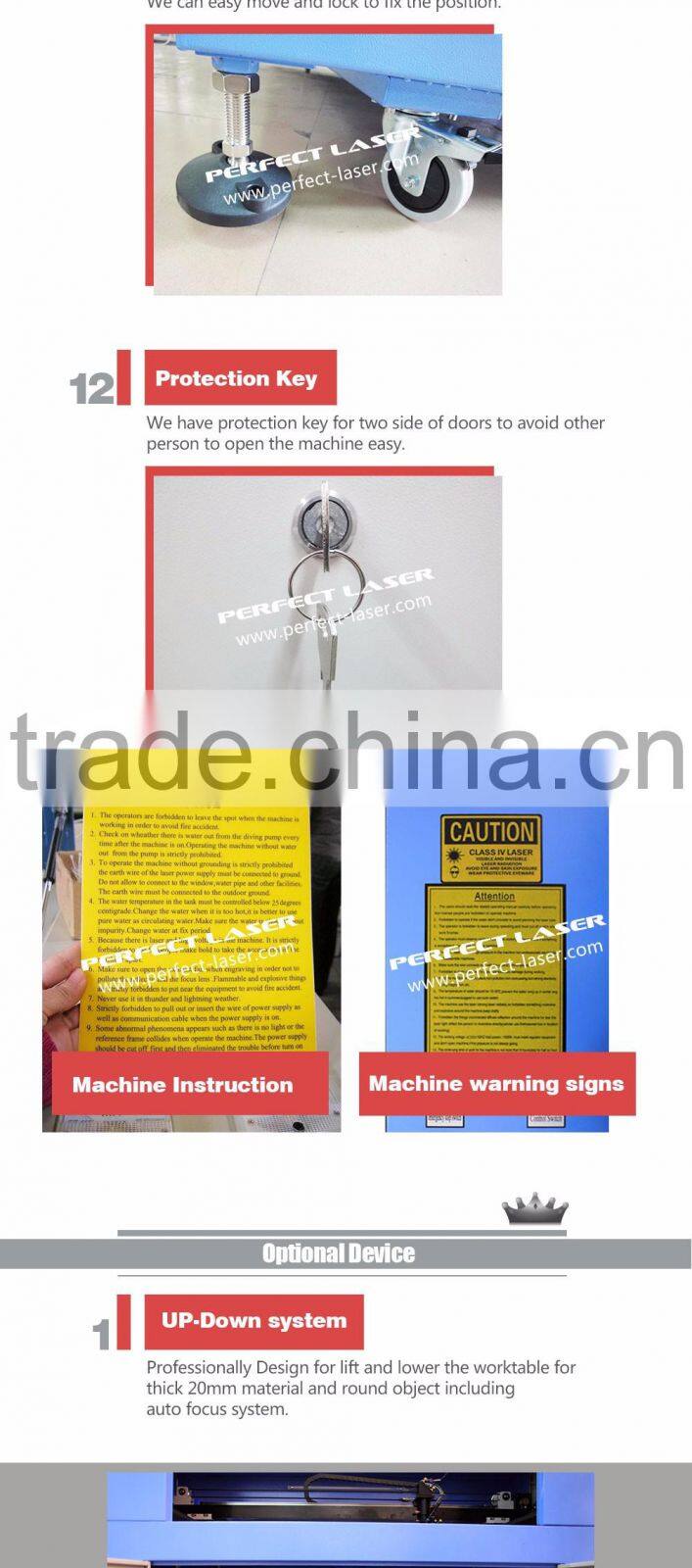 2016 good quality Wood Acrylic Gift Box Engraving machine made in china