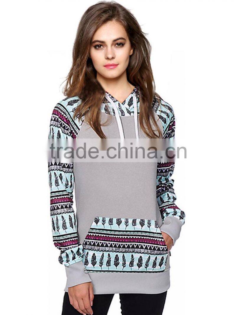 OEM Women's Hoodie Pullover Jacket Jumper Sweater