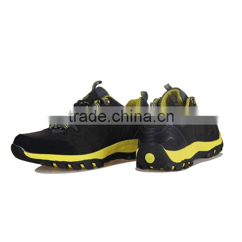 Outdoor climbing shoes anti-skidding to travel or walk for mens, adult climbing boot, outdoor shoe for worker made in jinjiang