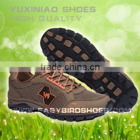 outdoor low upper mountain climbing shoes for pedestrianism or sport hiking traveling made in china