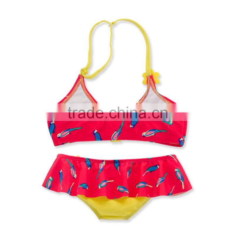Fashion Style From China Designer Kid BIkini Girl Swimwear For Summer