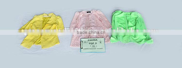 For Europe style High Quality Summer Thin ladies Jacket buy used clothes for sale
