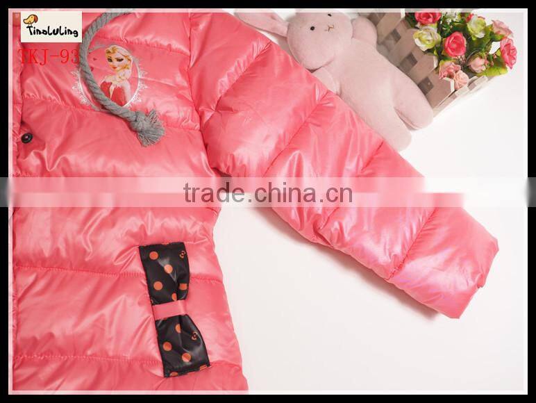 children winter coat fleece hoodies winter coat 2015 OEM