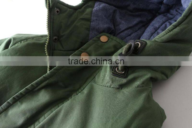 hot sale cheap boys coats kids windbreaker warm windcheater children wind dust coat