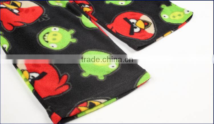 Birds printing big boy warm pajamas