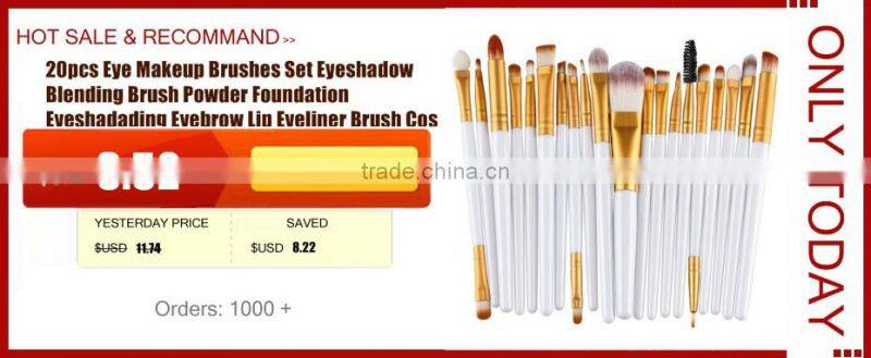 Fancy Makeup Brush 20PCS Cosmetic Tool Brushes
