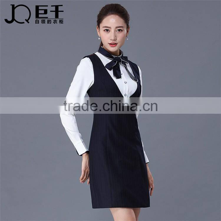 OEM Wholesales Woman Staff Female Manager Uniform Hotel Front Office