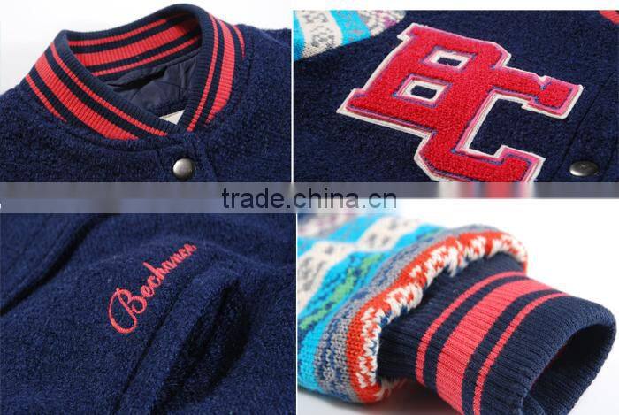 wool letterman sweater sleeves mens varsity jacket