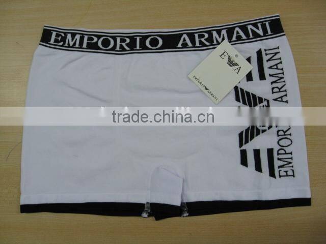 Hot selling men's seamless underwear sexy boxer brief underwear