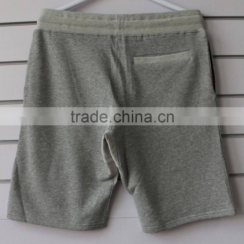 100% cotton short jogging pants for men