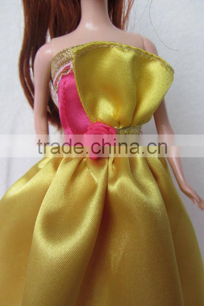 new products girls princess puffy dresses for 12 inch doll