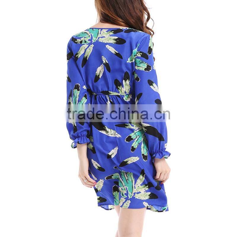 Autumn Winter Women Casual Loose Cotton Dress With Plus Size