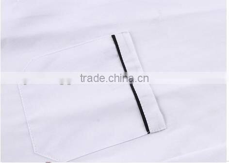 China manufacturer direct wholesale short sleeve cotton chef uniform