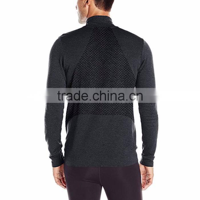 Factory direct excellent quality men running seamless jacket