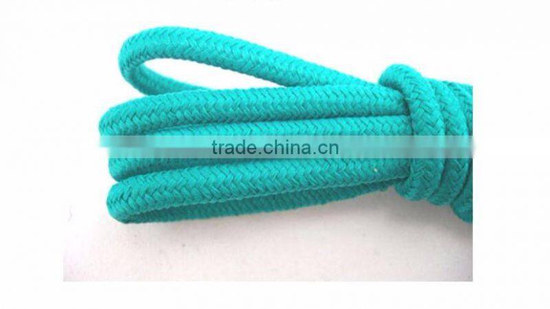 Outdoor shoelaces / round color round belt climbing sports laces 1.3 wholesale