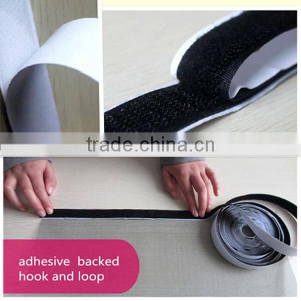 Industrial strength Nylon Hook and Loop Tape with a adhesive backing