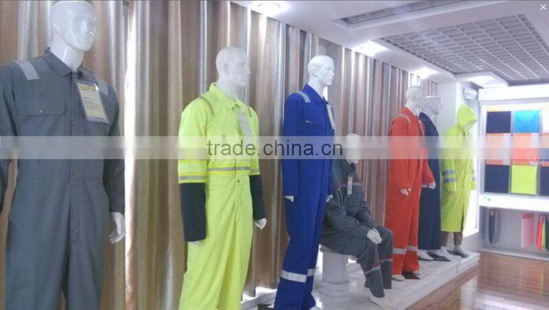 safety fireproof &high visibility Fluorescent Yellow jacket
