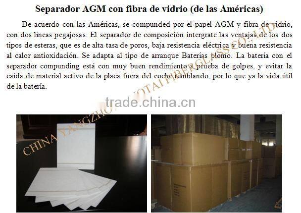 alta calidad 100% separador compuesto pegajosa